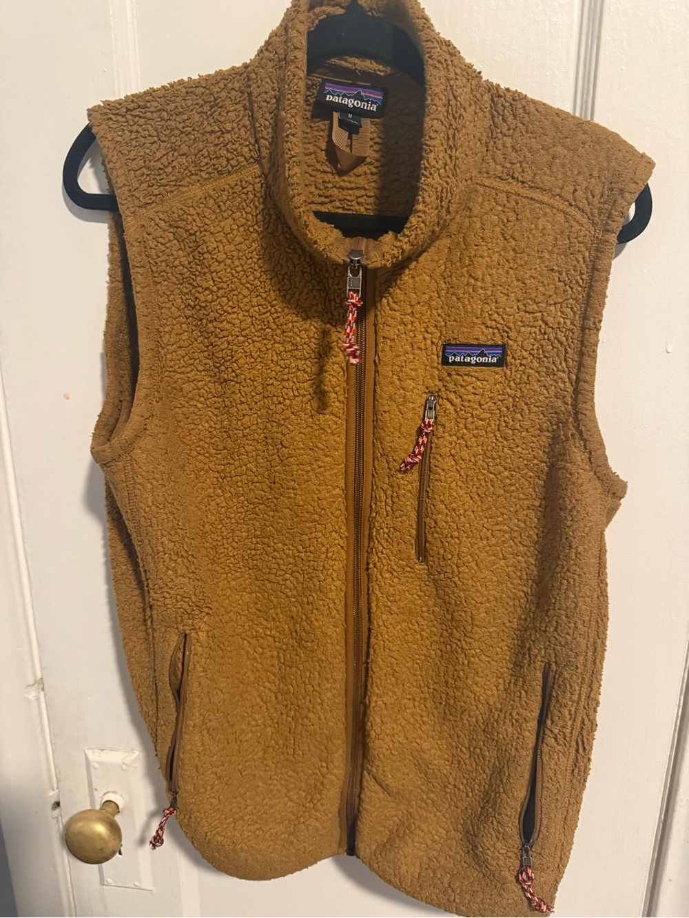 Patagonia Brown Sherpa Fleece Vest